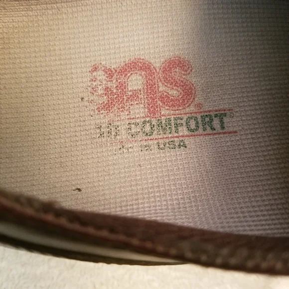 Nunn Bush Comfort Gel Oxford Men Lace Up Dress Shoes Brown 10M Genuine Leather - Picture 3 of 9